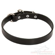 Lederen Honden Halsband