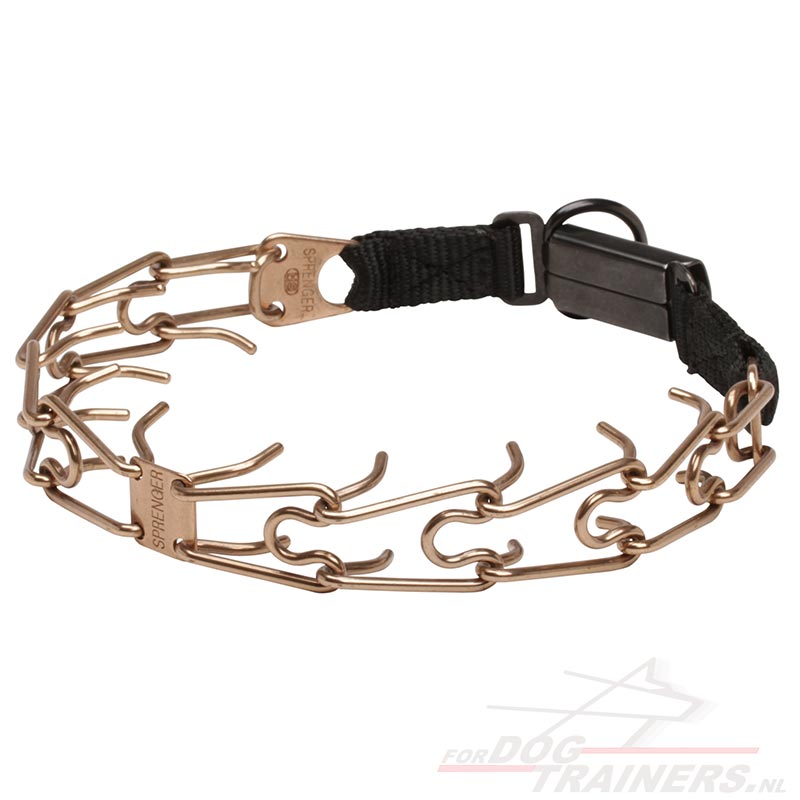 Click Lock Gesp Honden Prik Halsband van Curogan Briar Patch Curogan Honden Halsband 50007 010 (67) Prik Ha] - €69.7 : Hondenwinkel met breide muilkorven, tuigen en halsbanden!