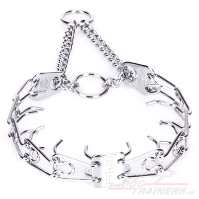 Herm Sprenger Verchroomde Pinch Honden Halsband Herm Sprenger Verchroomde Pinch Honden Halsband