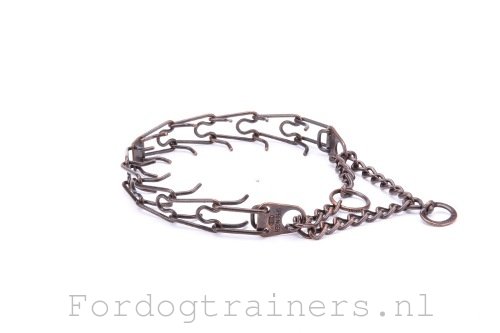Hondenhalsband van Antiek Koper Verguld Staal - 3,0 mm Hondenhalsband van Antiek Koper Verguld Staal - 3,0 mm