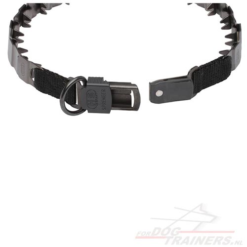 Matte Roestvrije Stalen Neck Tech Prik Halsband Extra
Sterk