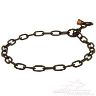 Zwarte Choke Halsband Roestvrije van Herm Sprenger Zwarte Choke Halsband Roestvrije van Herm Sprenger