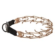 Click Lock Gesp Honden Prik Halsband van Curogan "Briar Patch"