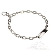 Choke Halsband Roestvrije 3 mm Choke Halsband Roestvrije 3 mm