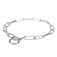 Chroom Vacht Reddende Honden Halsband met 3 mm Draad Peilen