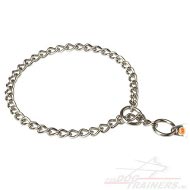 Correctie halsband hond 1/9 inch (3 mm) [HS64#1106 51112 (55) Choke Ketti]