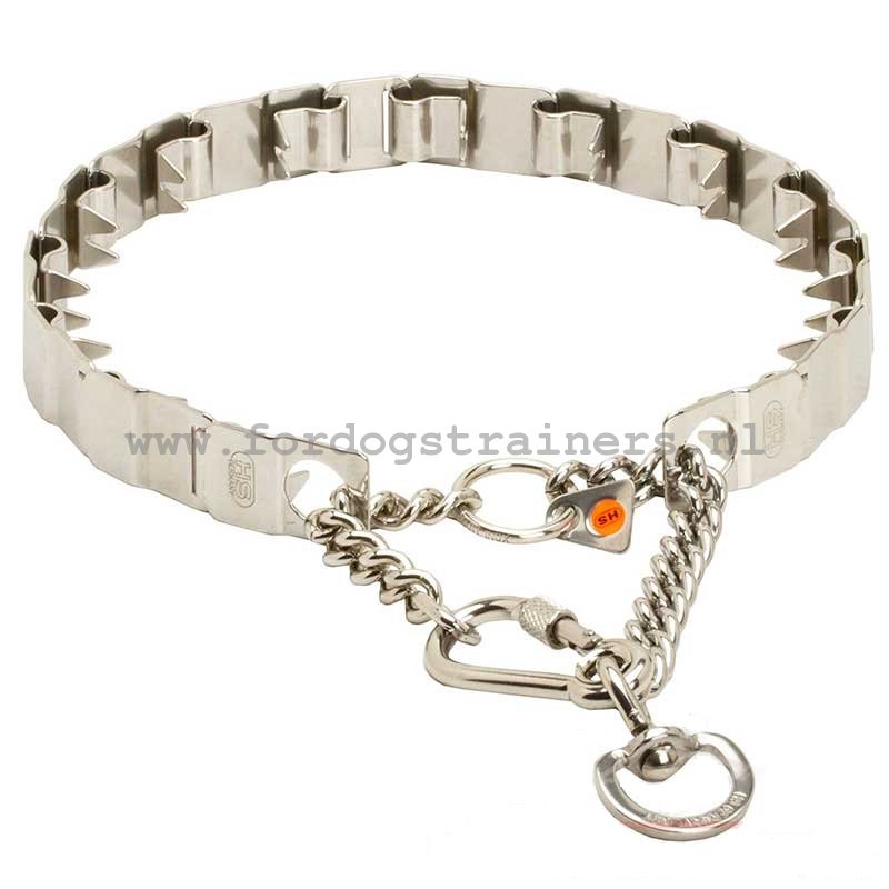 Terminal Raap beklimmen NIEWE Neck Tech Roestvrije Stale Honden Steek Halsband Roestvrije Honden  Halsband [HS74#1106 50155 014 (55) Stale H] - €72.2 : Hondenwinkel met  breide keuze van muilkorven, tuigen en halsbanden!