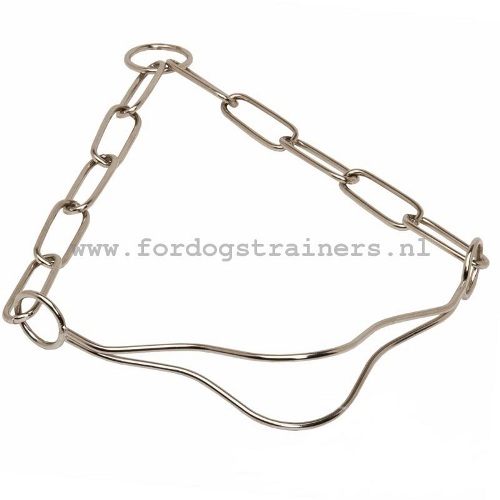 Show Honden Halsband met Gladde Koppelingen