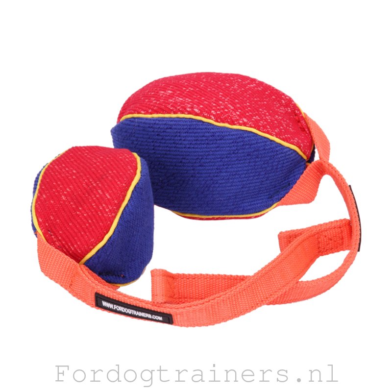 Bijtmouw van jute is perfect voor
veiligetraining van jonge honden of puppies