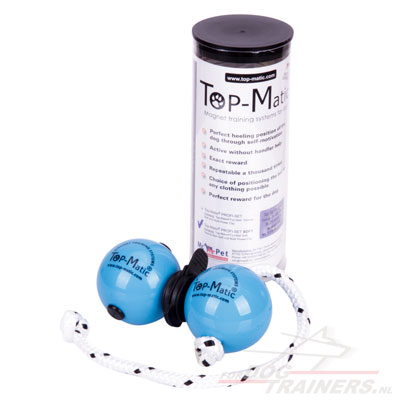 Top-Matic Profi Set - Plastic Blauwe Ballen+ Zwarte Magneten