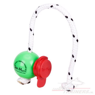 Top-Matic Rubberen Training Bal aan Touw met Rode Magneet