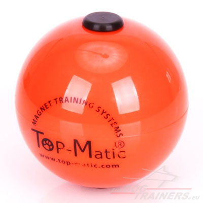 Top-Matic Oranje Hondenbal