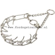 "Tiny Tamer" Roestvrij Stalen Halsband voor Kleine Honden - 2,3