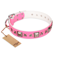 Hondenhalsband "Lady in Pink" FDT Artisan Hondenhalsband "Lady in Pink" FDT Artisan
