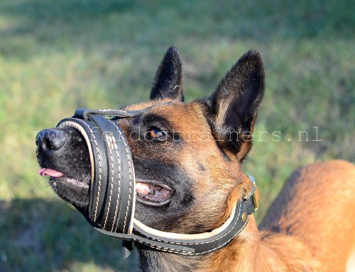 Super ventilatie muilkorf voor Malinois