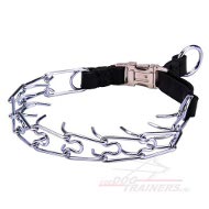 Honden Pinch halsband met Quick Release Gesp