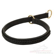 Effectieve lederen Honden halsband