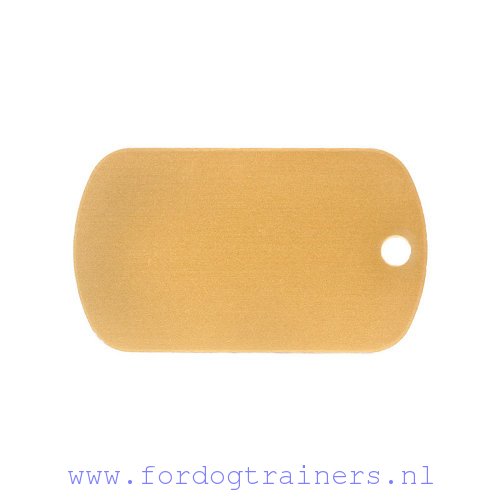 bod id tag medaillon voor hond