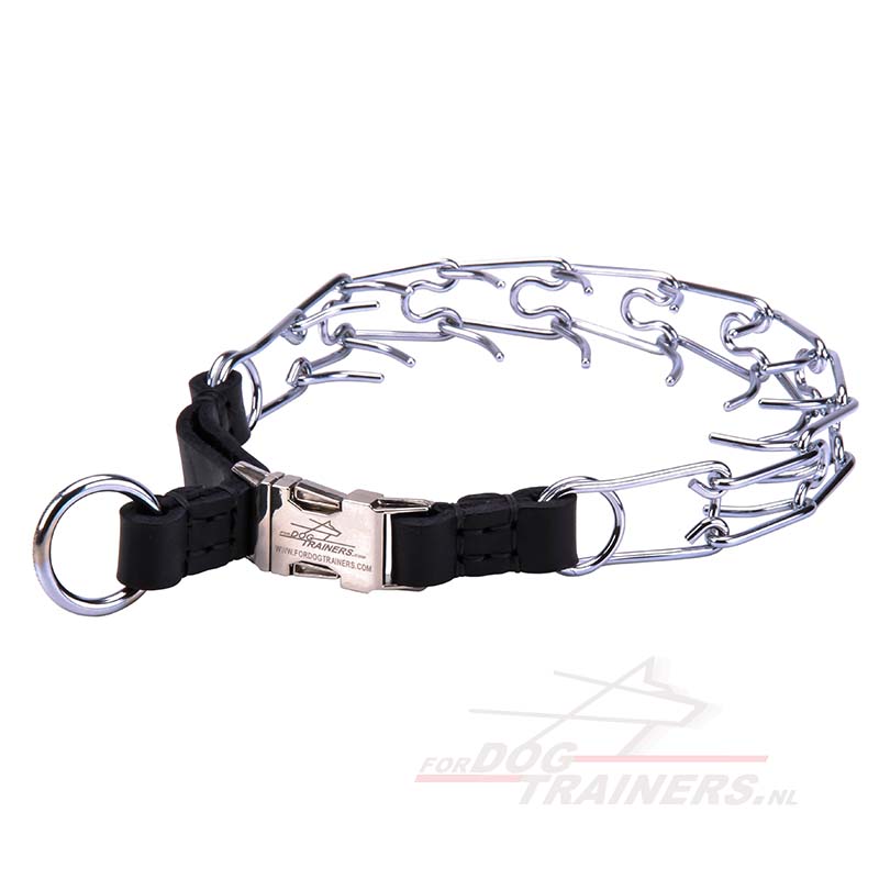 contact Grijp climax Metalen honden halsband | Pinch honden halsband - €34.4
