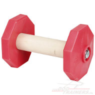 Houten Dumbbell voor Schutzhund Training