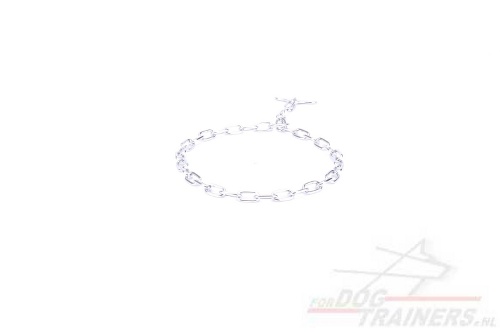 Verchroomde Chokekettingmet Toggle Verchroomde Chokekettingmet Toggle