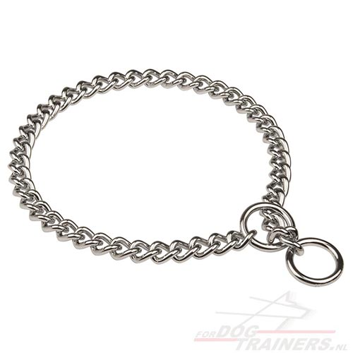 Choke Ketting Hondenhalsband 4 mm - Klik op de afbeelding om het venster te sluiten