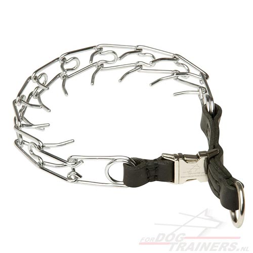 Pinch halsband voor hond met Quick Release Gesp - Klik op de afbeelding om het venster te sluiten