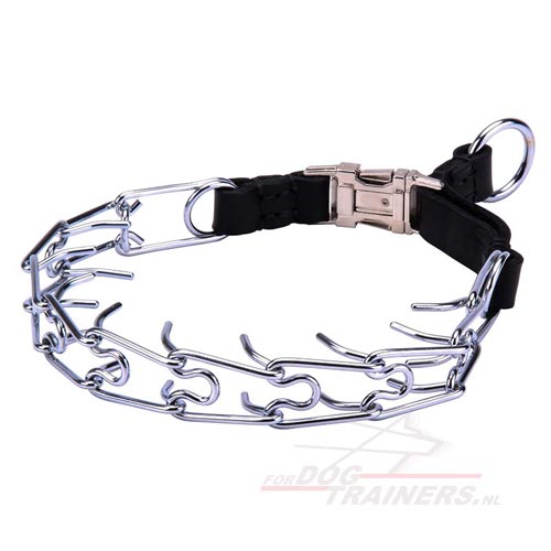 contact Grijp climax Metalen honden halsband | Pinch honden halsband - €34.4