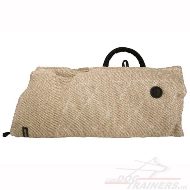 Zachte puppy bijtmouw | Multifunctionele mouw van jute