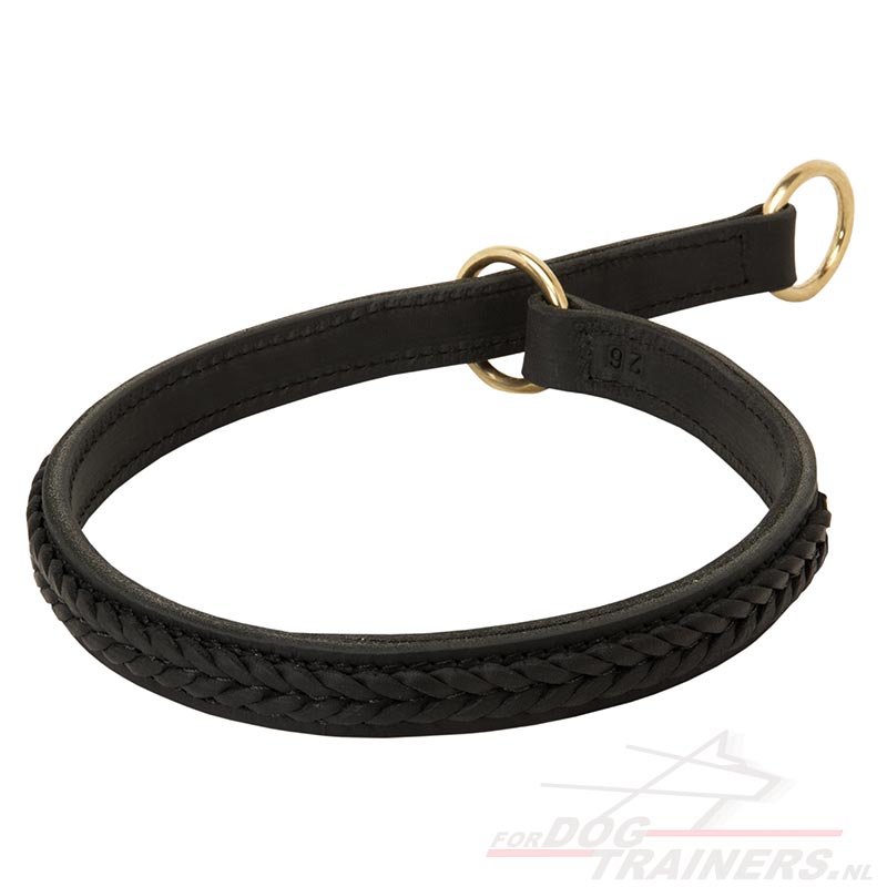 energie Besparing vaak Effectieve lederen Honden halsband [C45##1106 Training halsband] :  Hondenwinkel met breide keuze van muilkorven, tuigen en halsbanden!