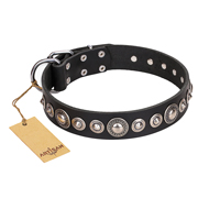 Bruin Honden halsband Strict Elegance FDT Artisan